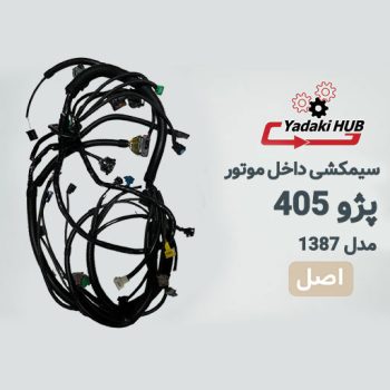 سیمکشی داخل موتور خودرو 405 برای سوزن ژاپنی یا همان بیضی