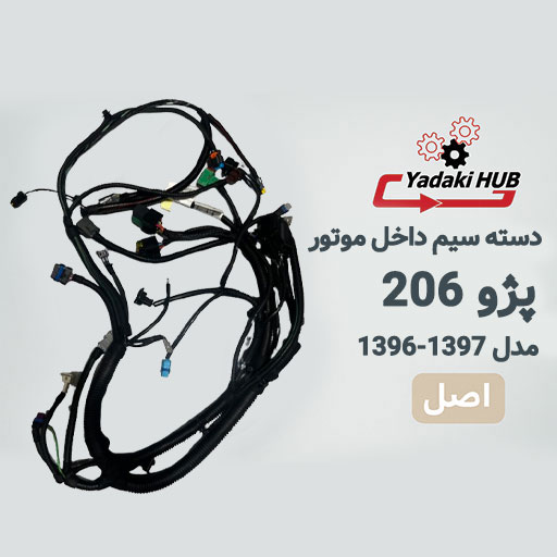 دسته-سیم-داخل-موتور-پژو-۲۰۶-تک-نود